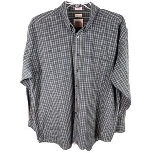 Himalaya Outfitters Mens Size XL Shirt Plaid Easy Care Long Sleeve Multicolor